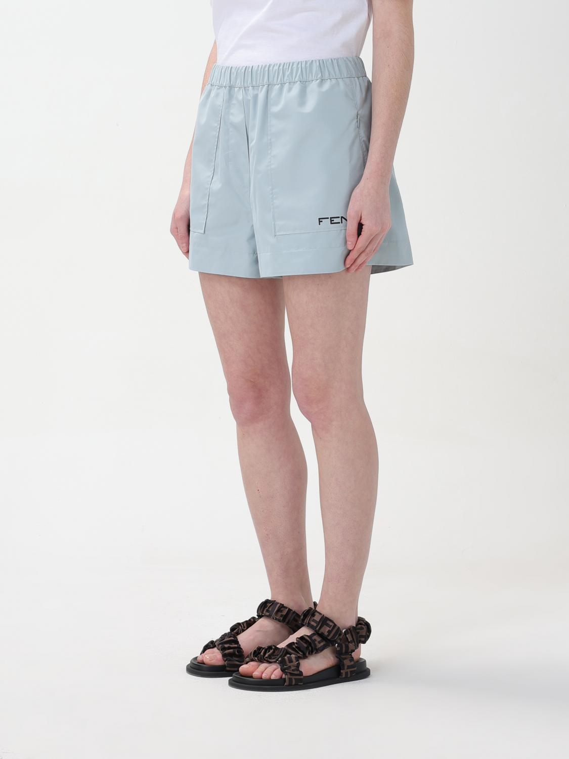 Fendi Short Woman Blue