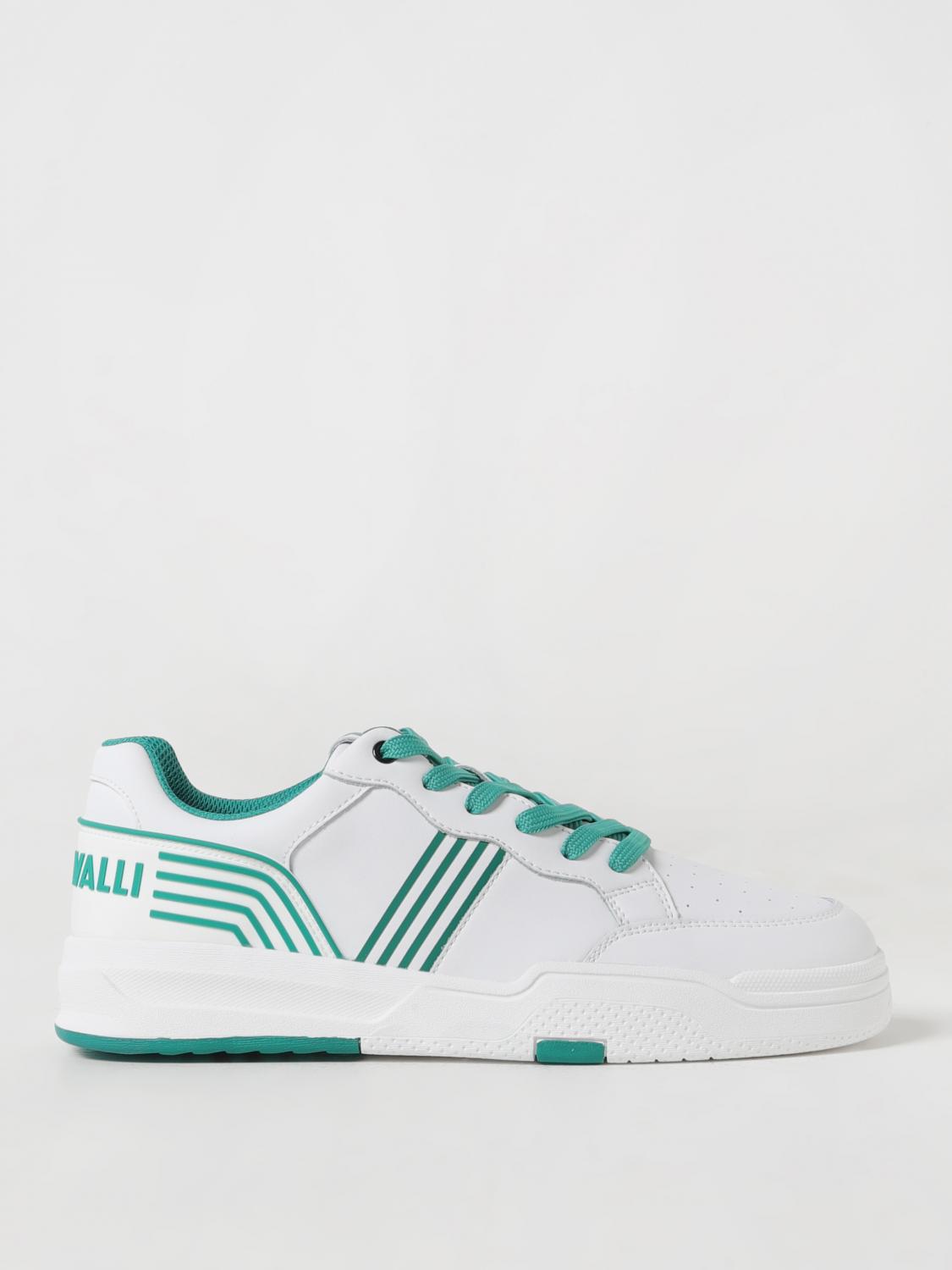 スニーカー JUST CAVALLI Men Sneakers White 76QA3SO2ZP398 003 Just Cavalli White Low Top Sneakers | italist