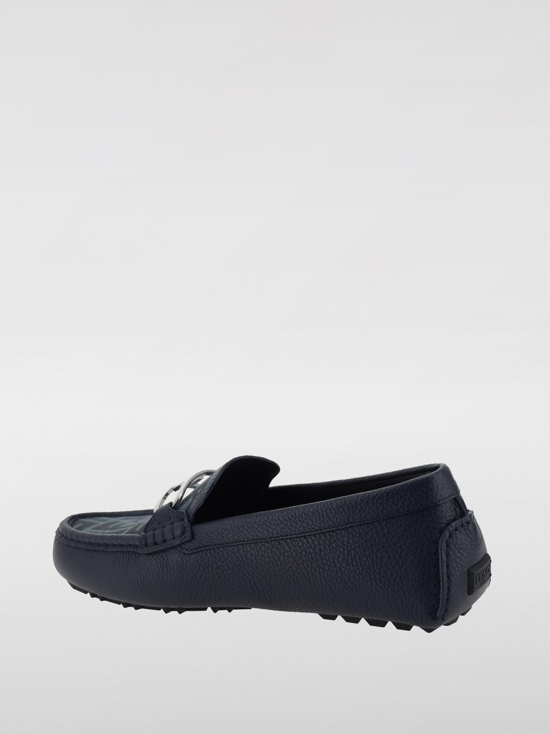 Fendi Loafers Men Blue