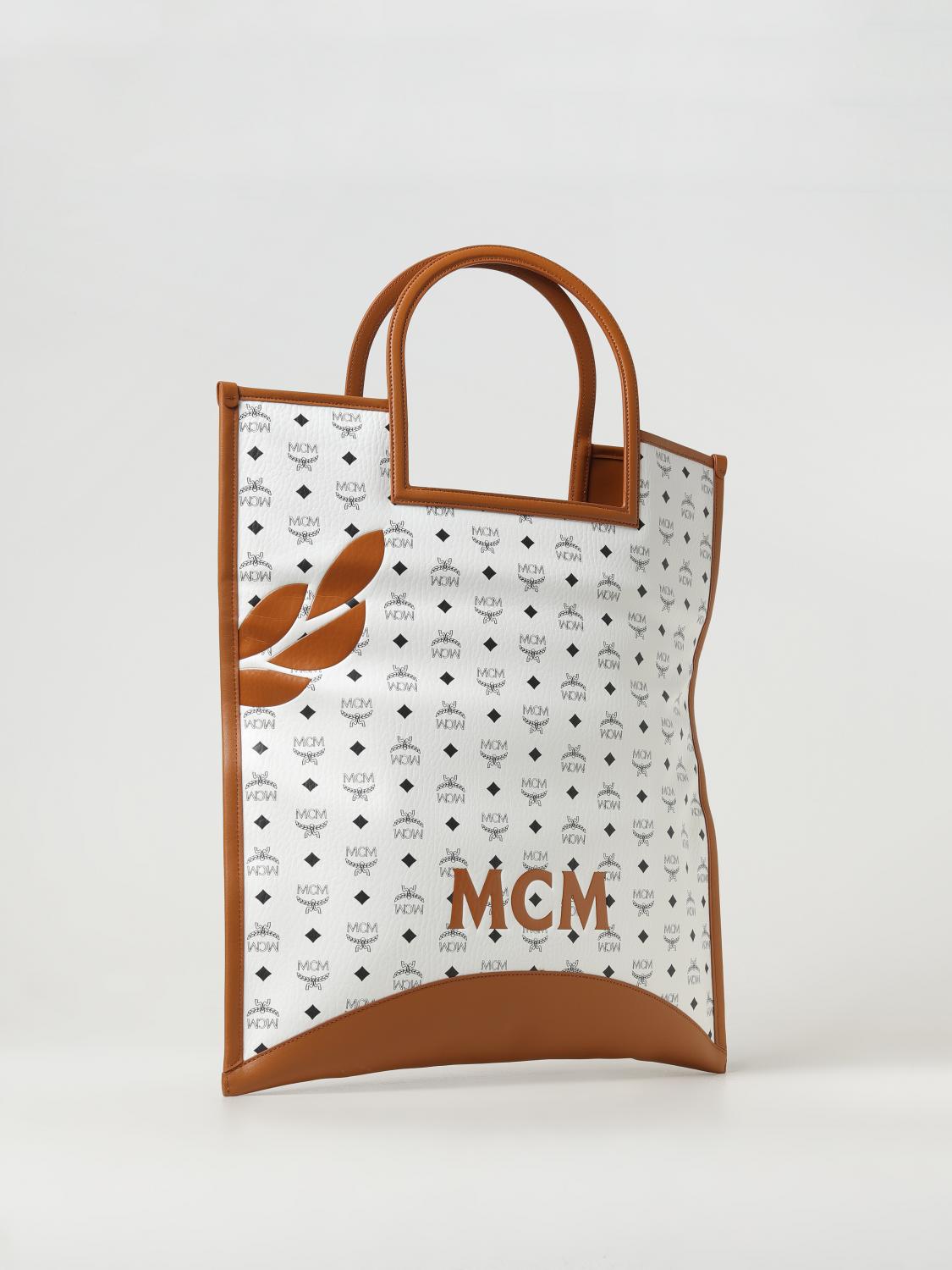 Mcm Tote Bags Woman White
