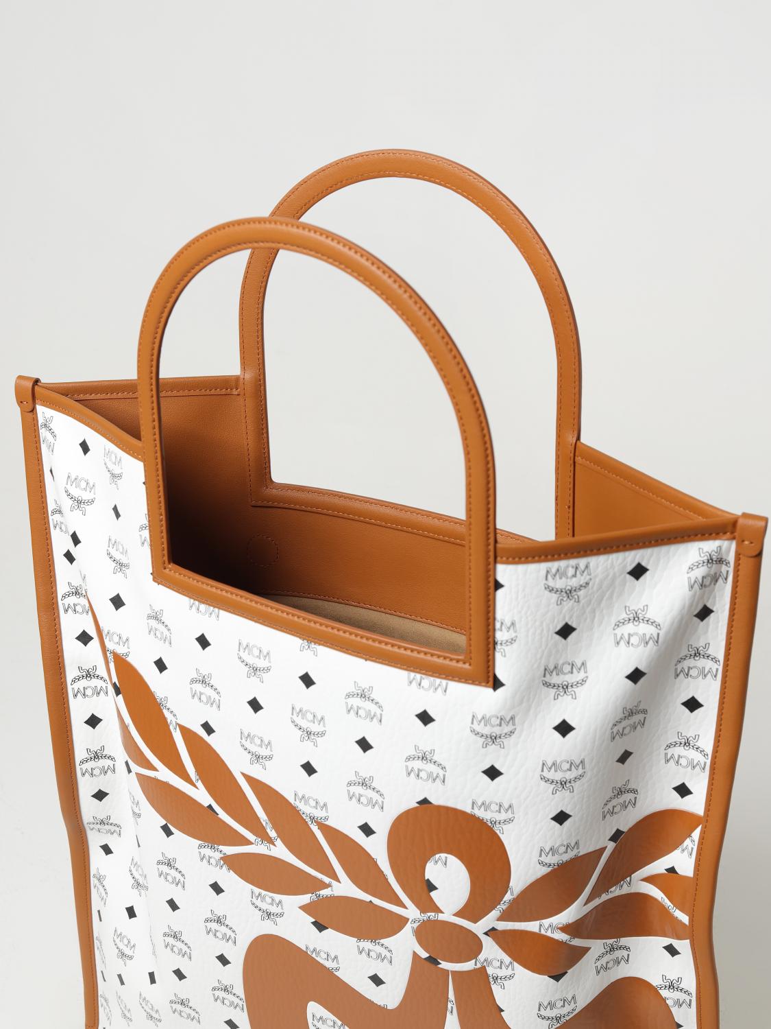 Mcm Tote Bags Woman White