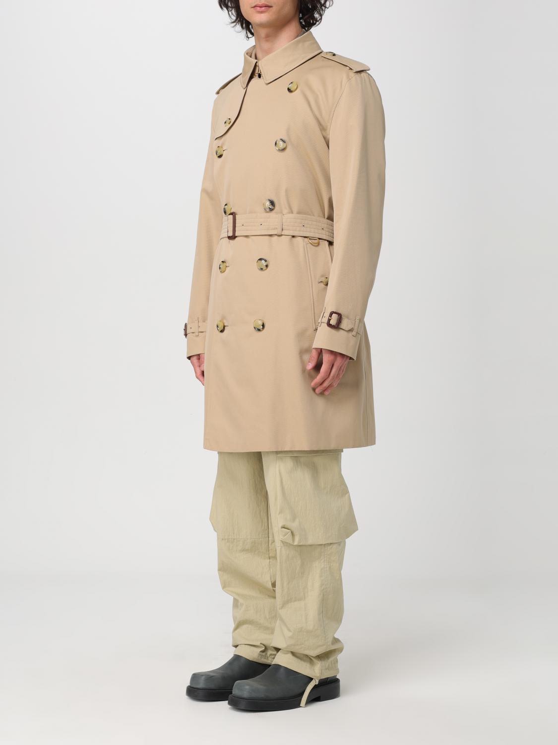 Burberry Trench Coat Men Honey