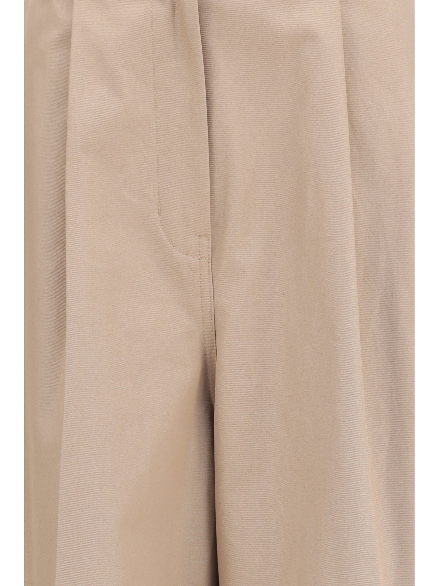 Balenciaga High-waisted Pants - Dune