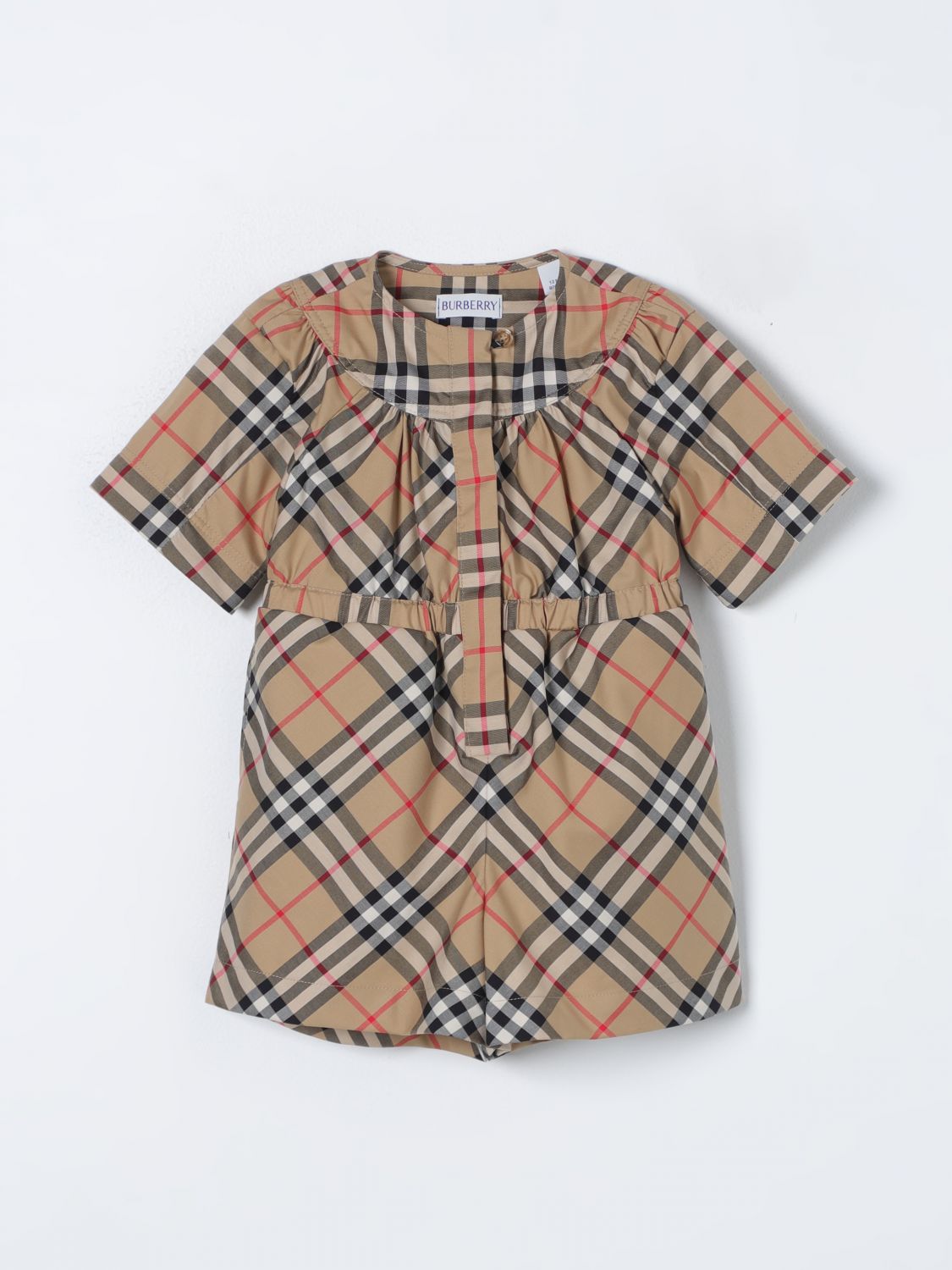 Burberry Romper Kids Beige