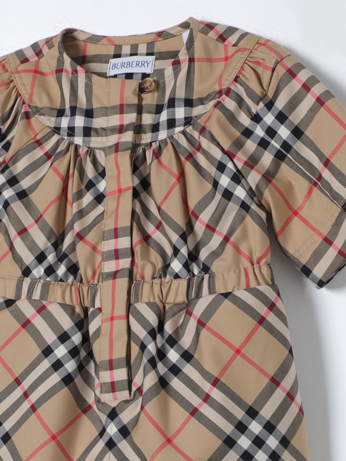 Burberry Romper Kids Beige