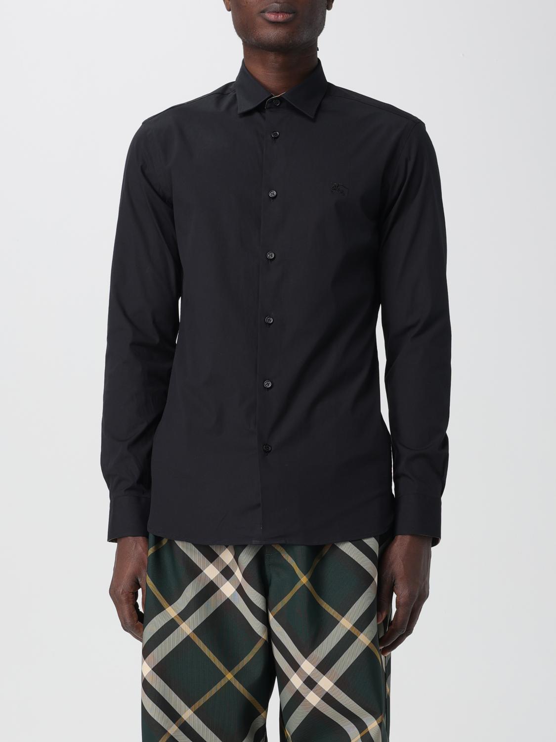 Burberry Shirt Men Black