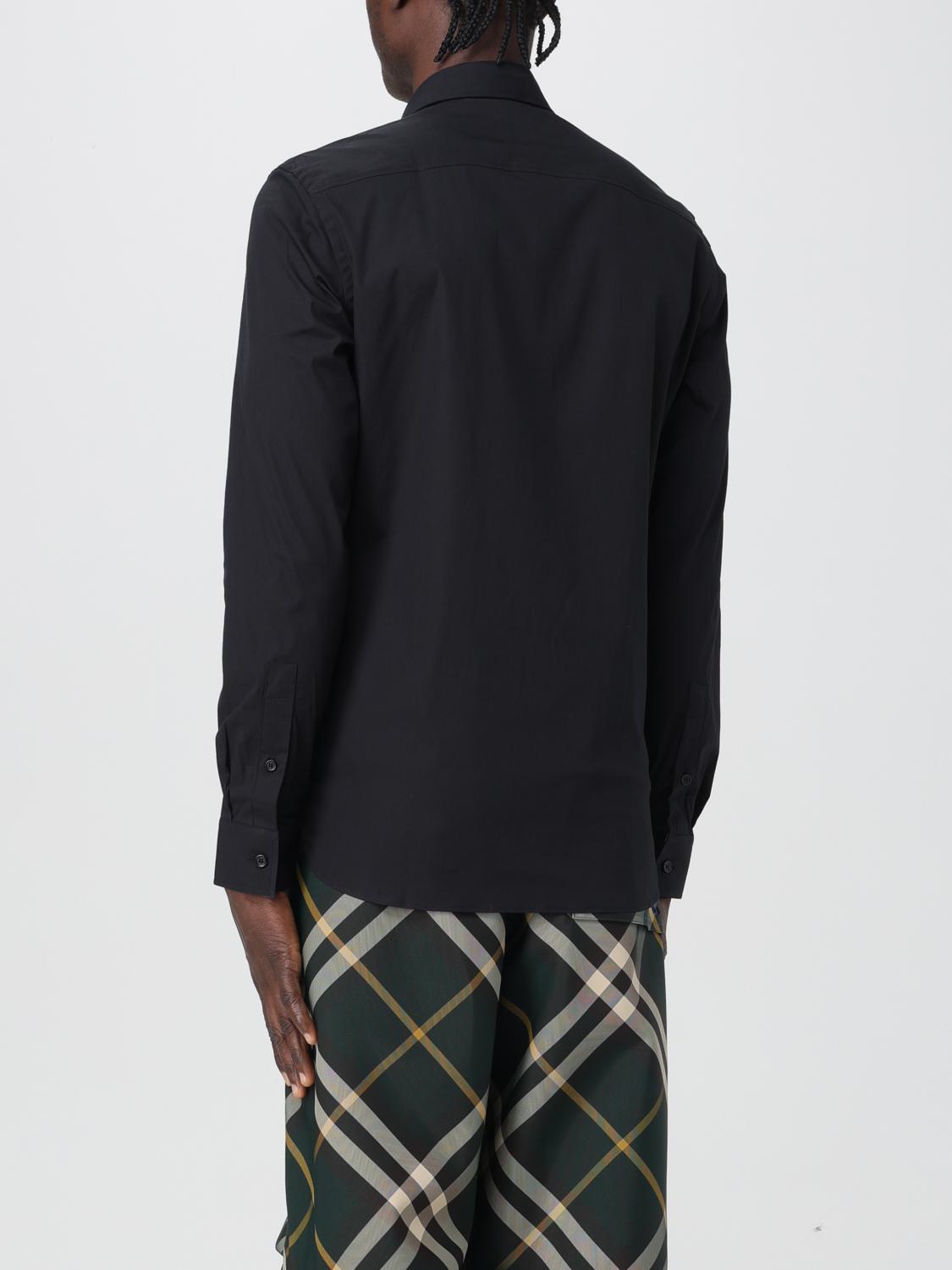 Burberry Shirt Men Black