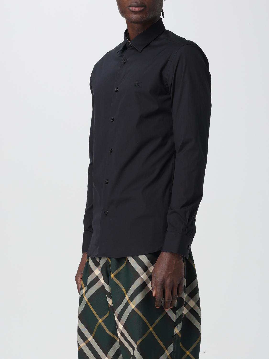 Burberry Shirt Men Black