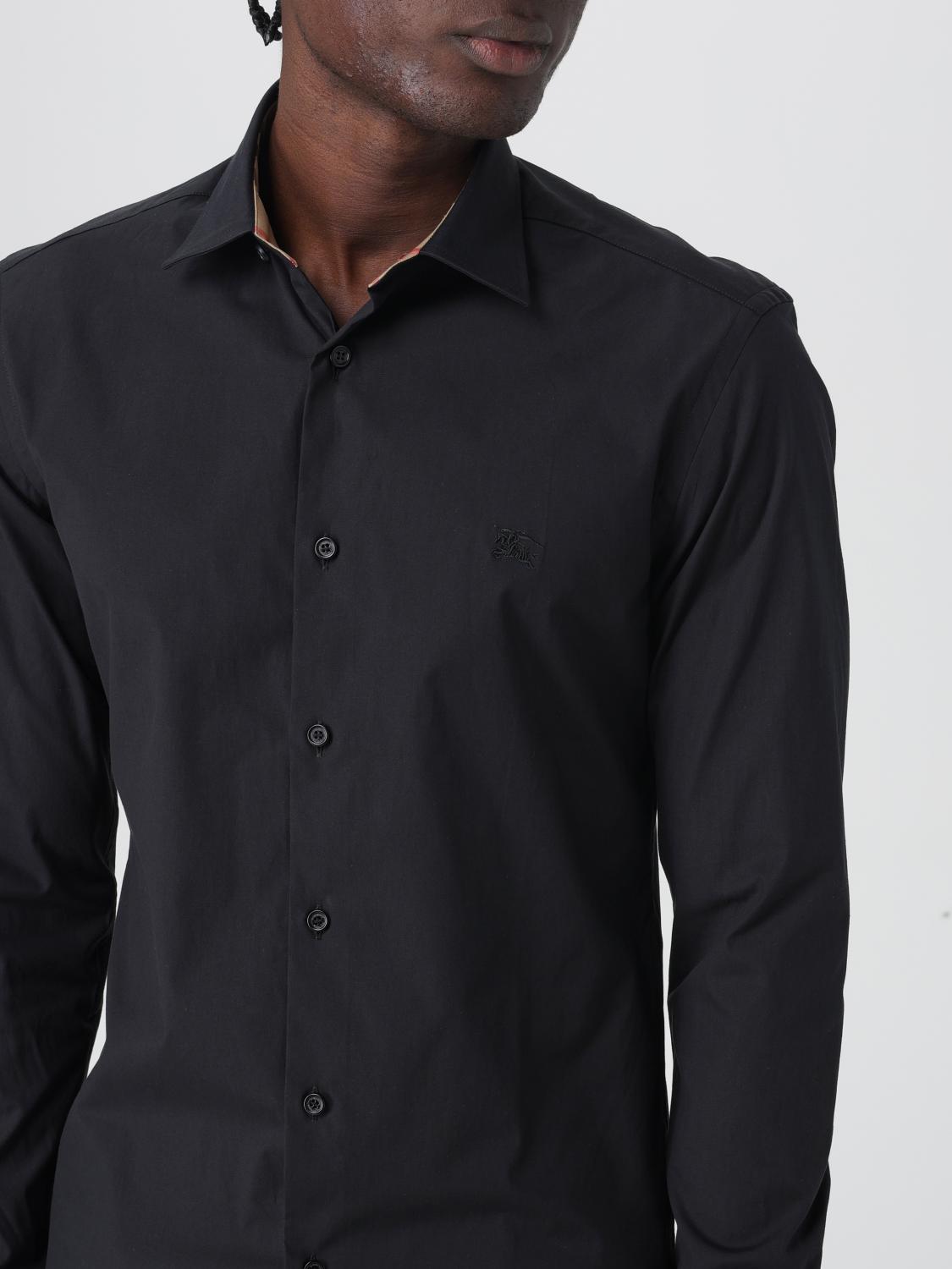 Burberry Shirt Men Black