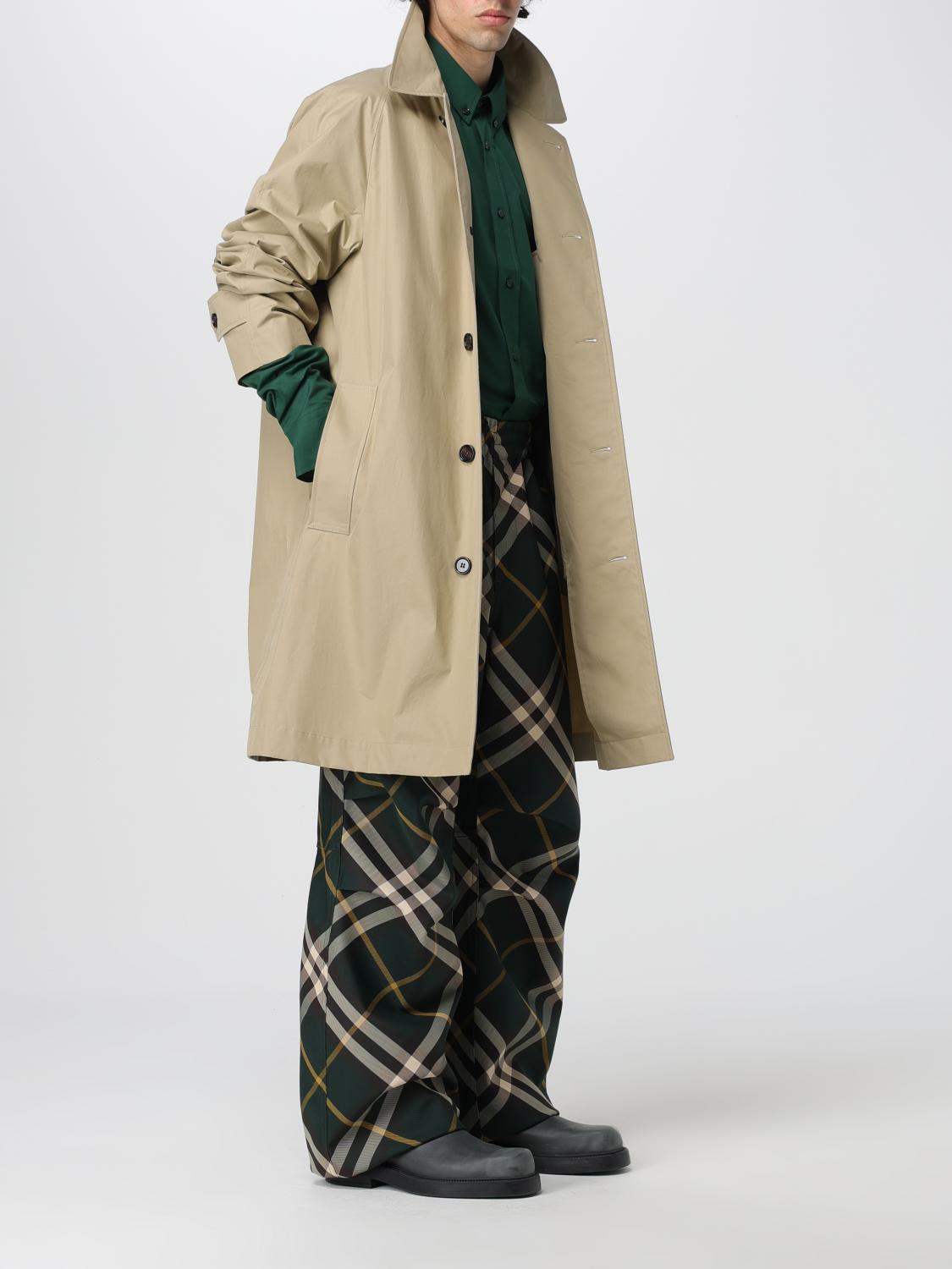 Burberry Pants Men Green
