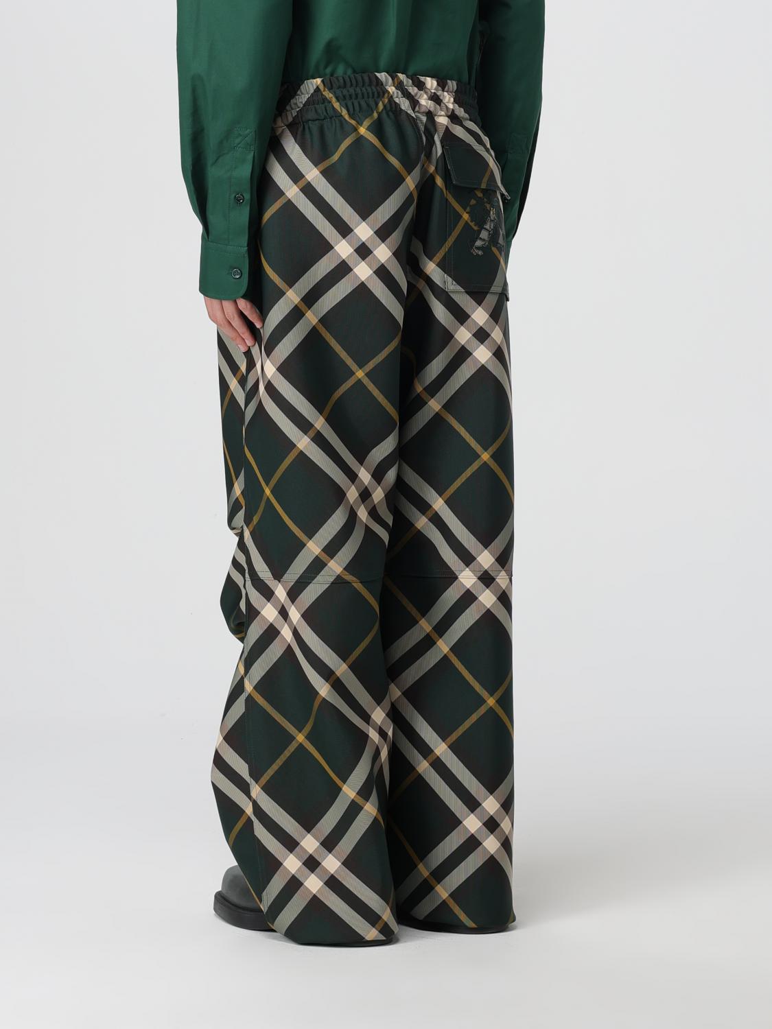 Burberry Pants Men Green