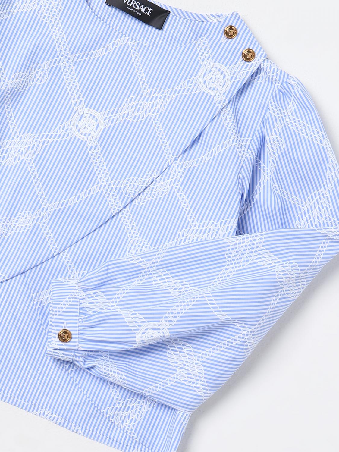 Versace Shirt Kids Sky