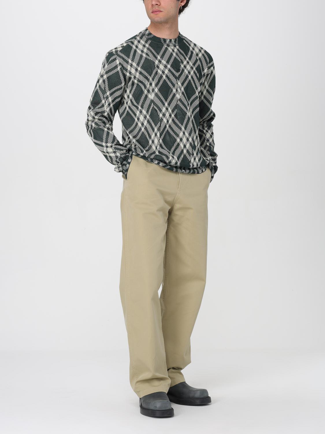 Burberry Sweater Men Green