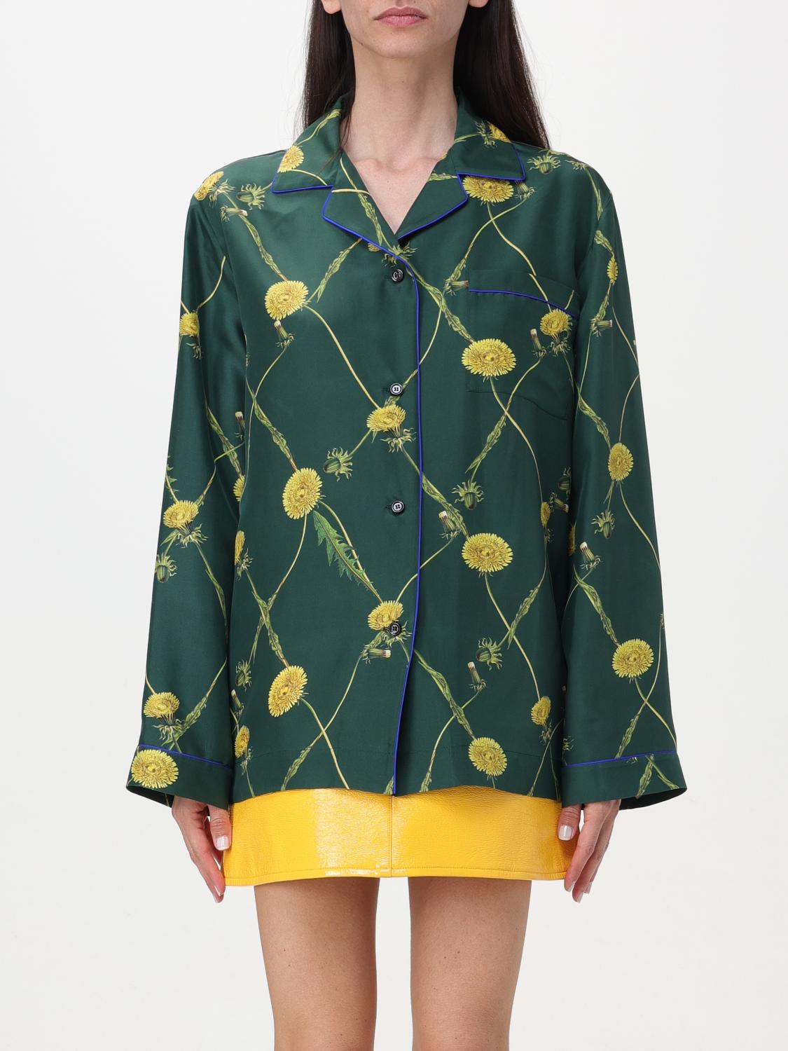 Burberry Shirt Woman Green