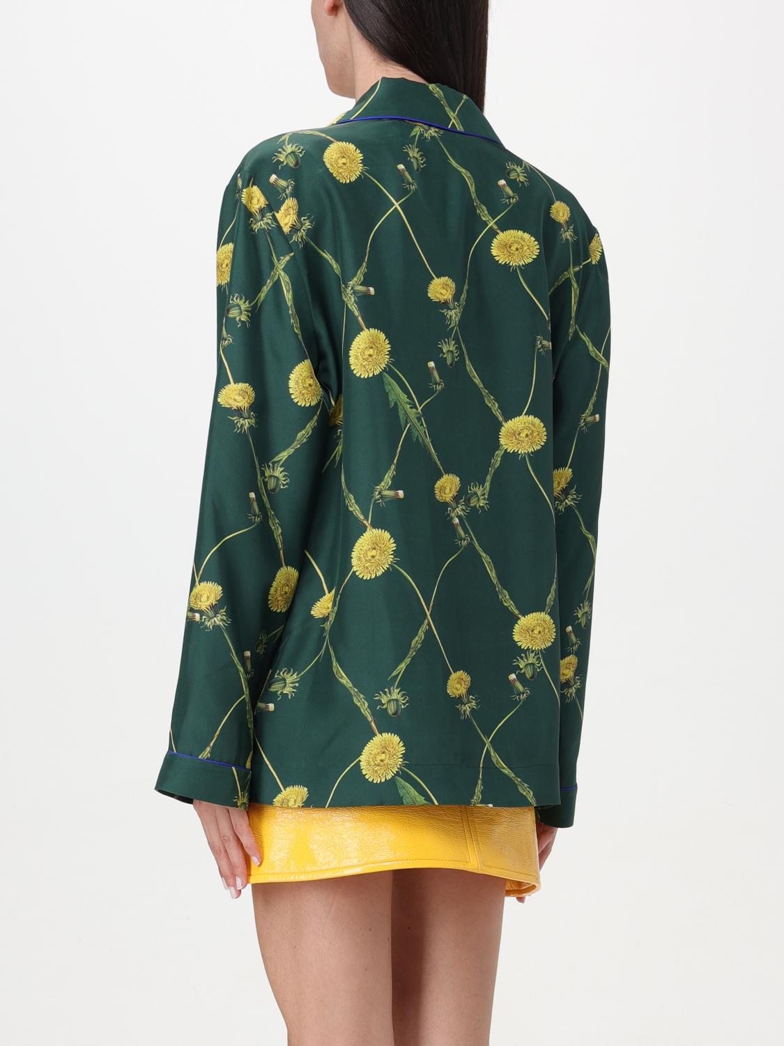 Burberry Shirt Woman Green