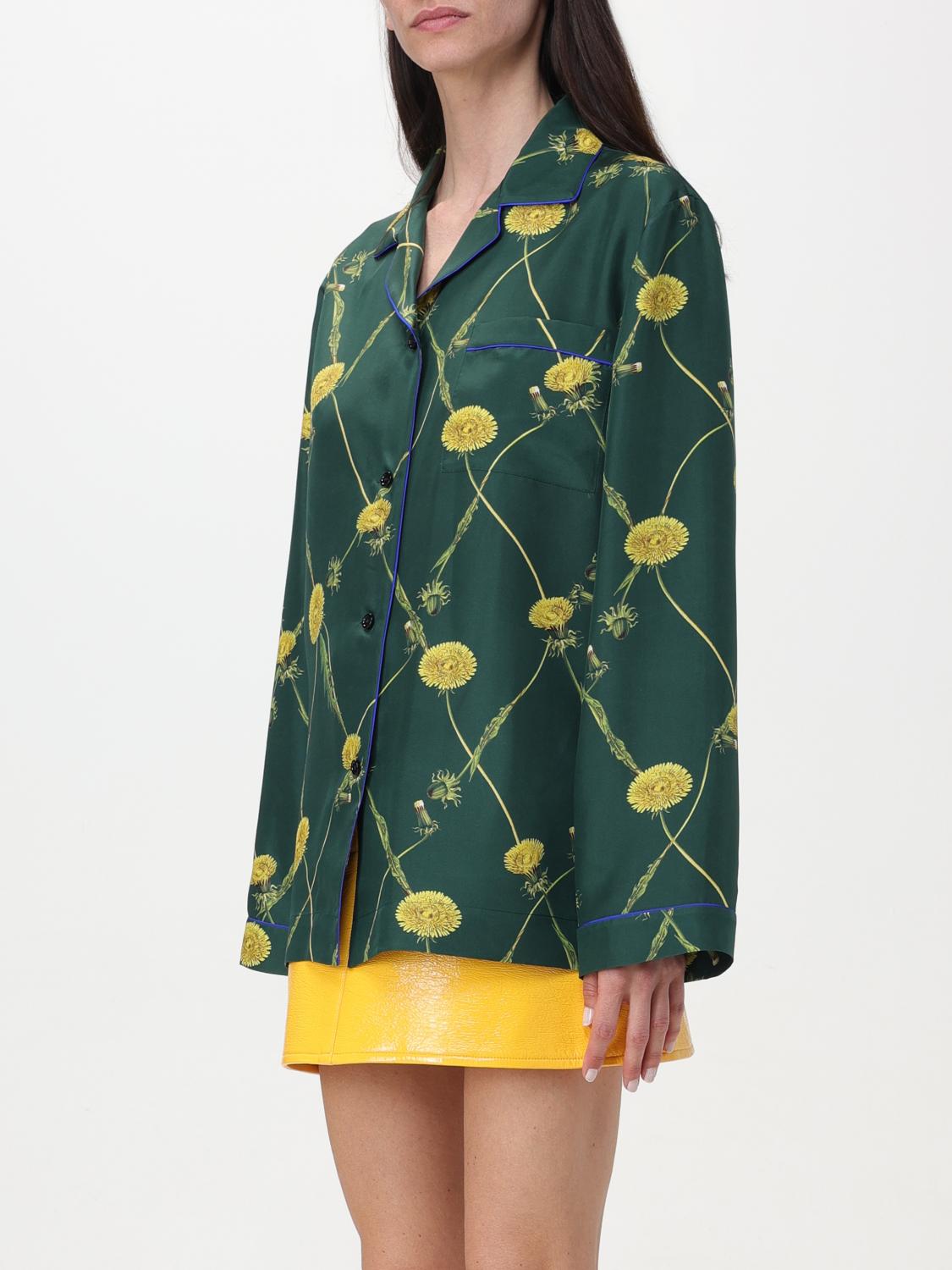 Burberry Shirt Woman Green