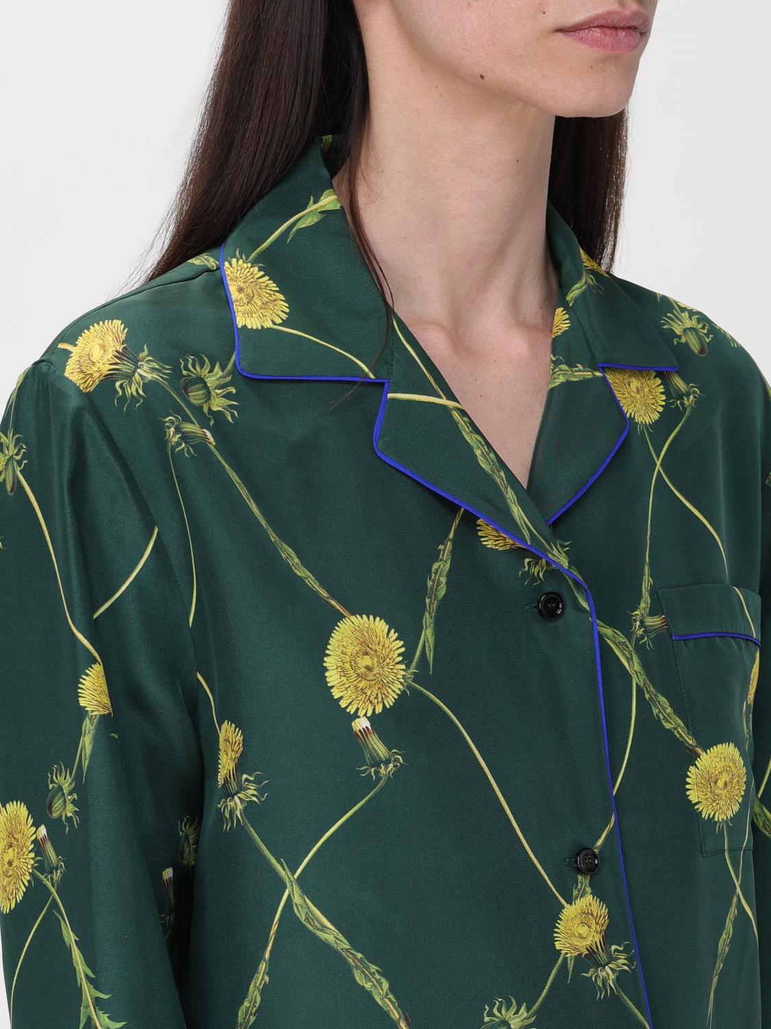 Burberry Shirt Woman Green