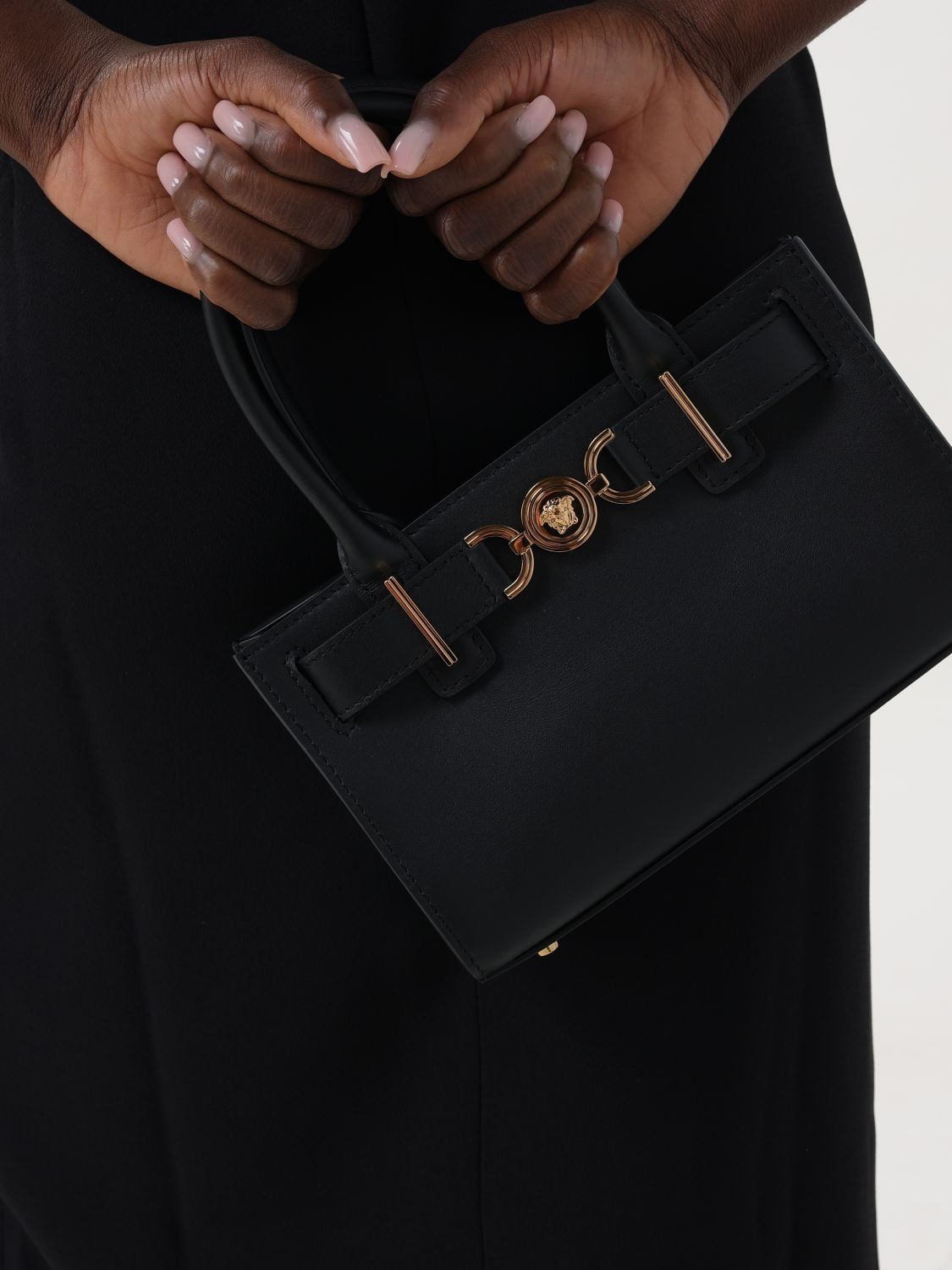 Versace Handbag Woman Black