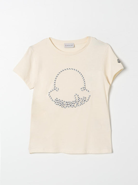 Moncler T Shirt Kids Cream