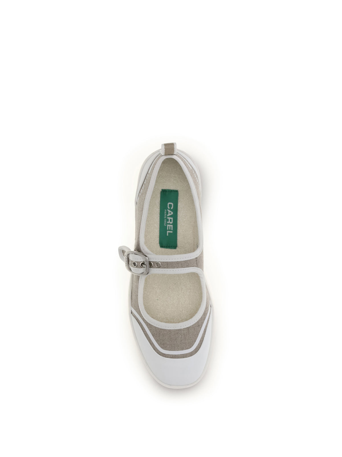 Carel Paris Canvas Sport Ballerinas - Beige