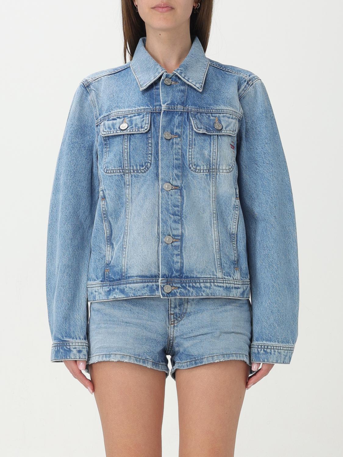 Diesel Jacket Woman Navy