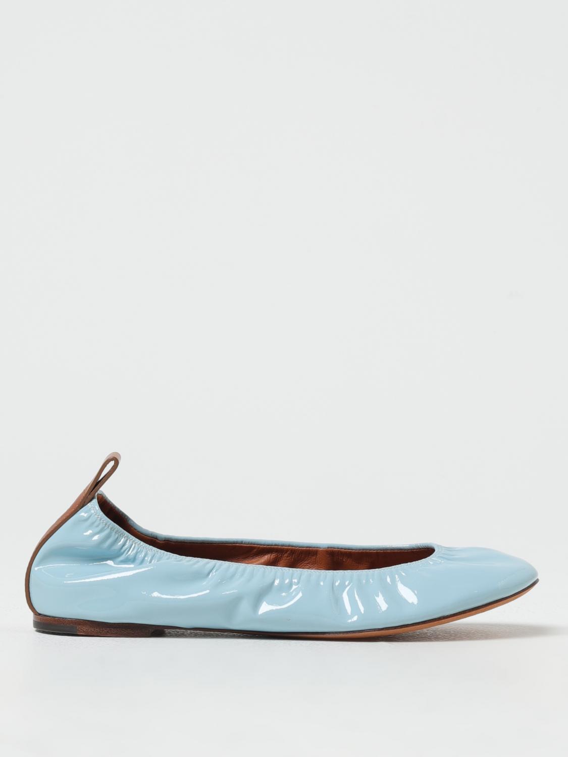 Lanvin Ballet Flats Woman Blue