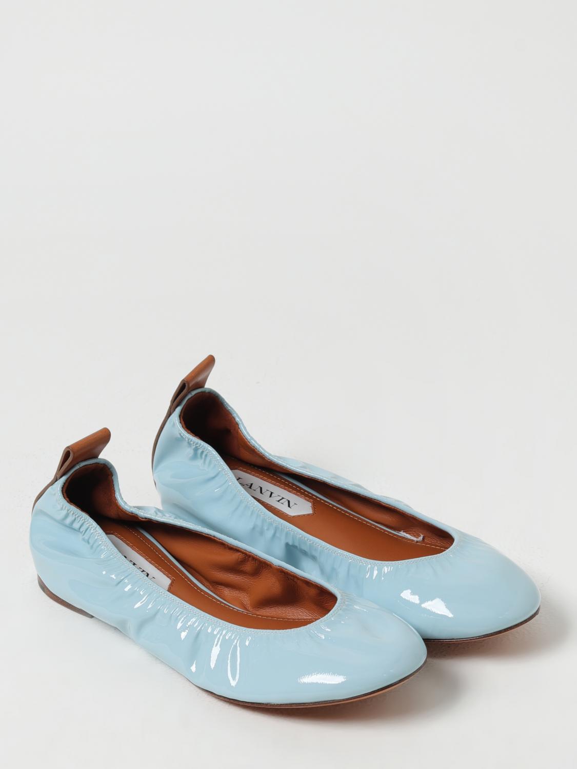Lanvin Ballet Flats Woman Blue