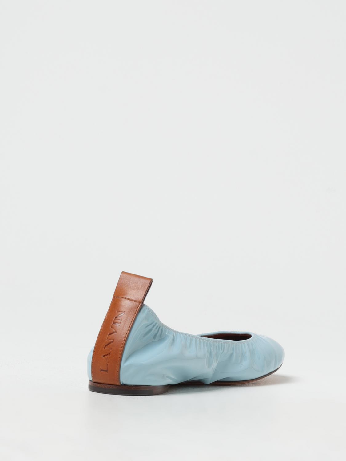 Lanvin Ballet Flats Woman Blue