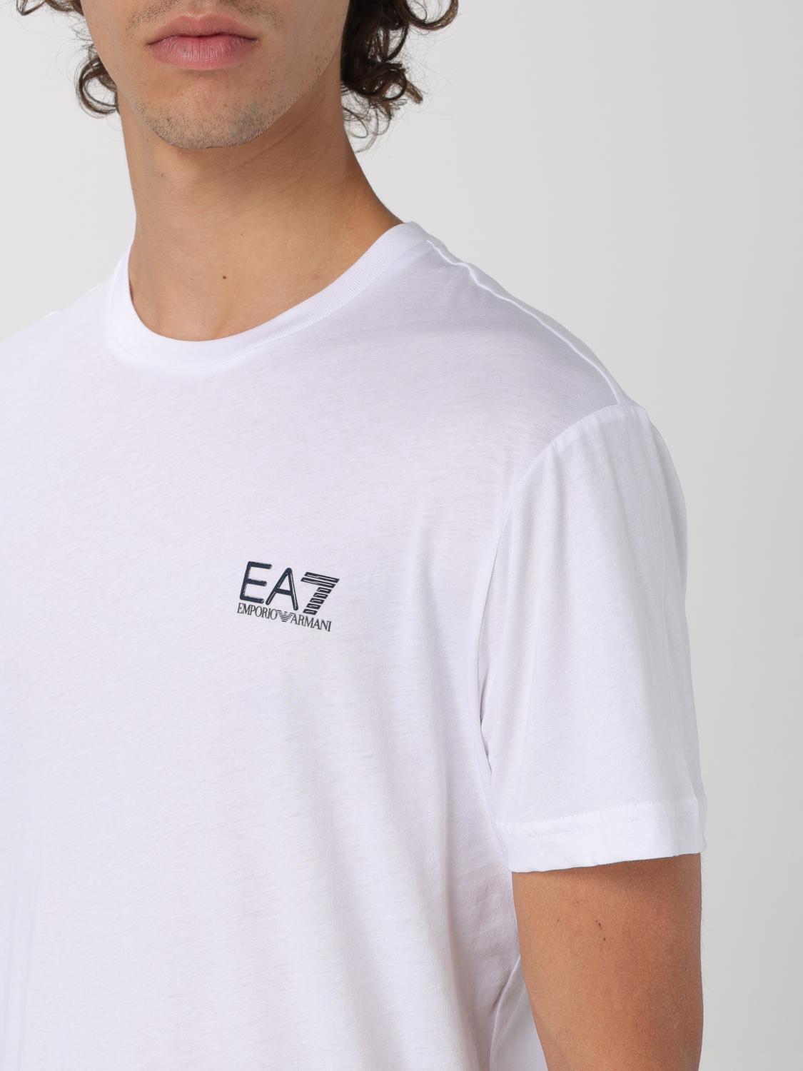 Ea7 T Shirt Men Blue