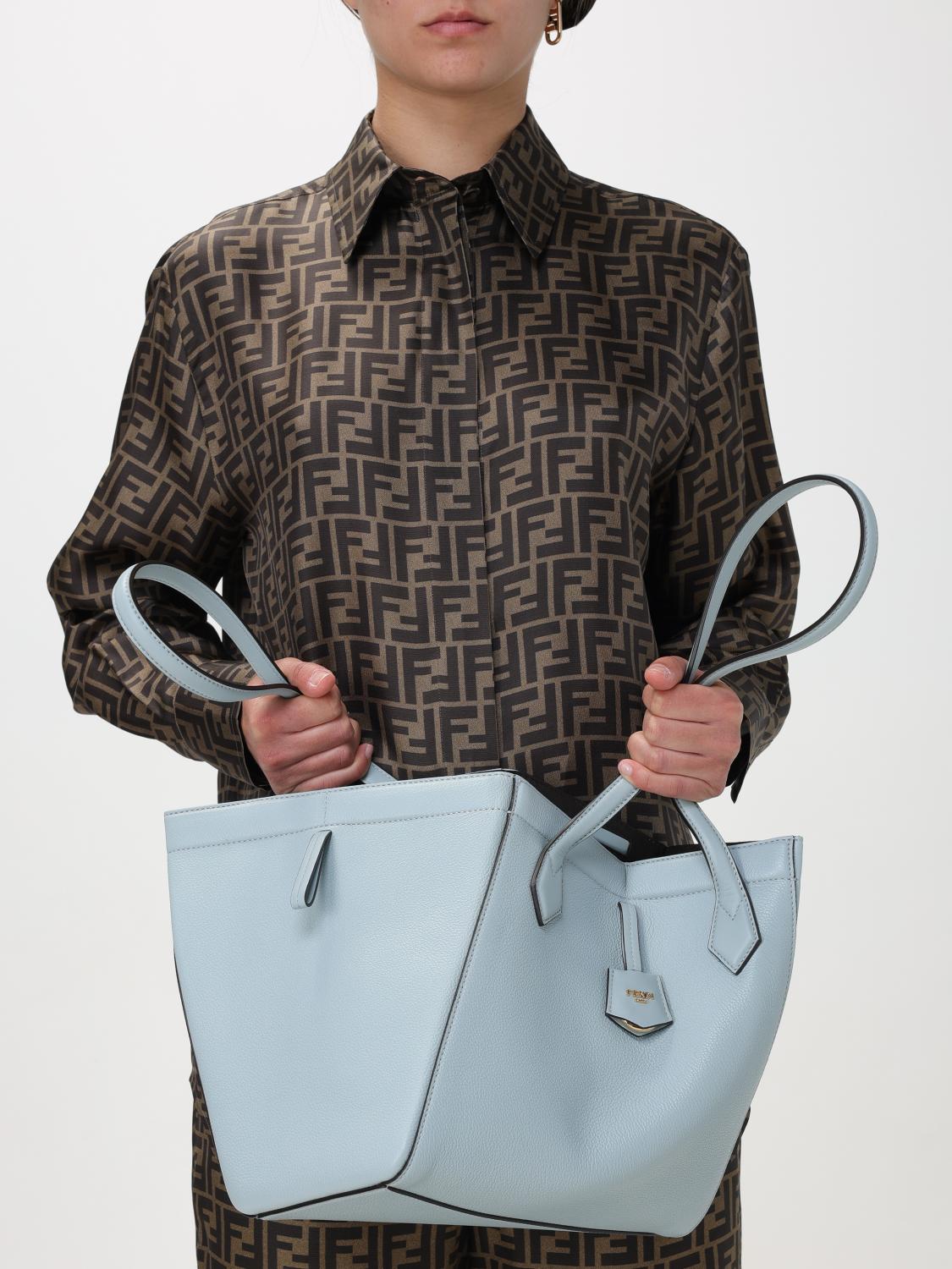 Fendi Shoulder Bag Woman Blue
