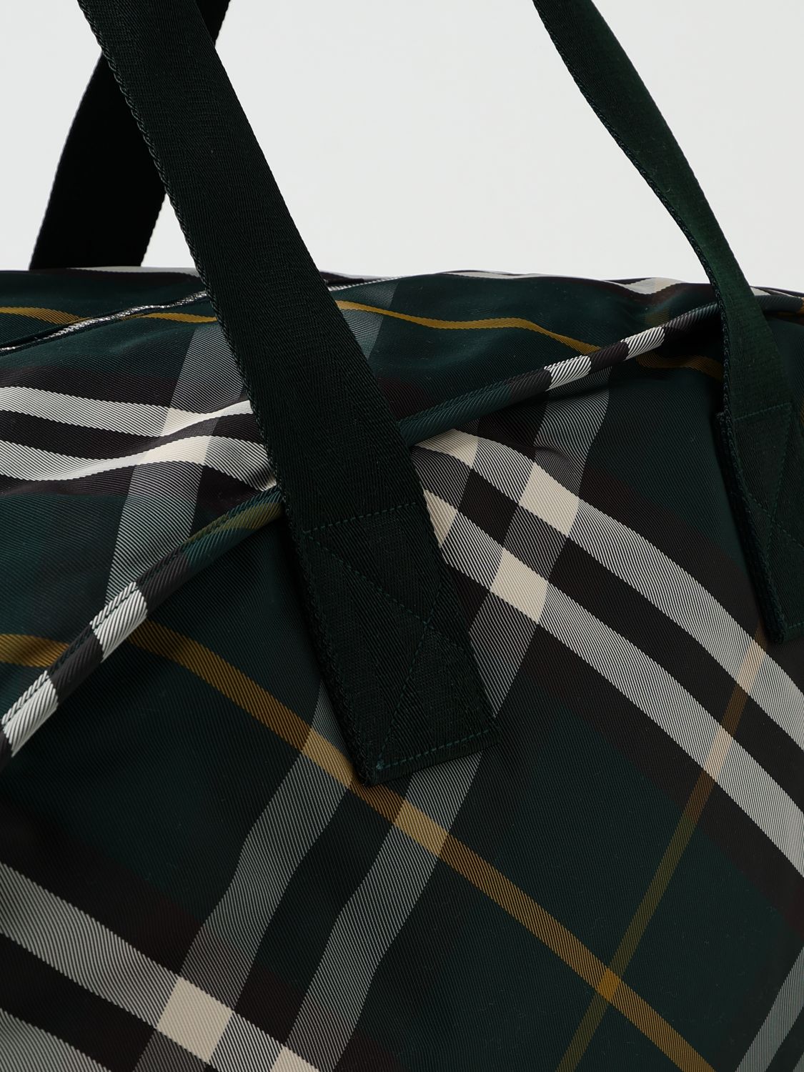 Burberry Travel Bag Men Green
