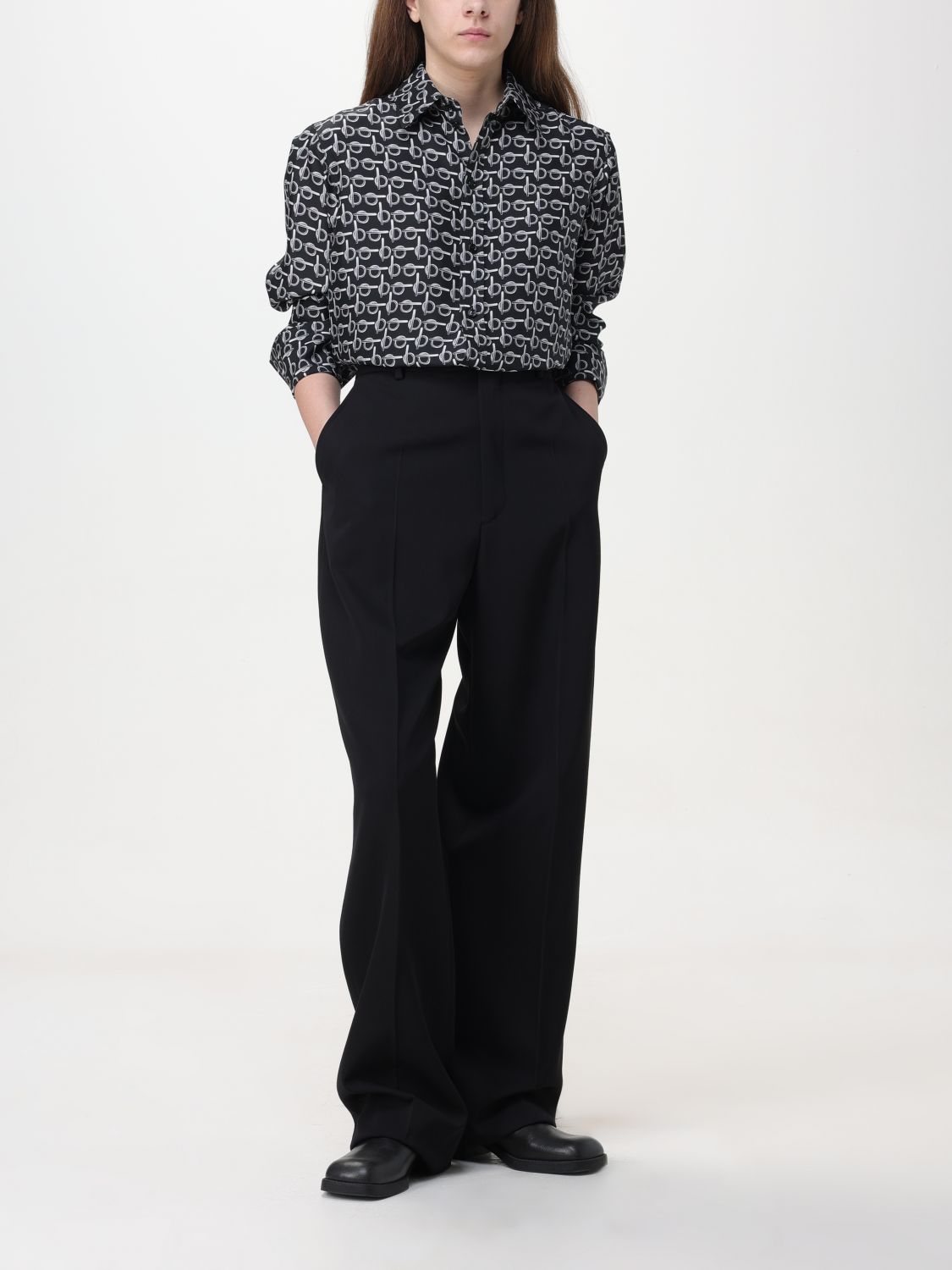 Burberry Shirt Woman Silver