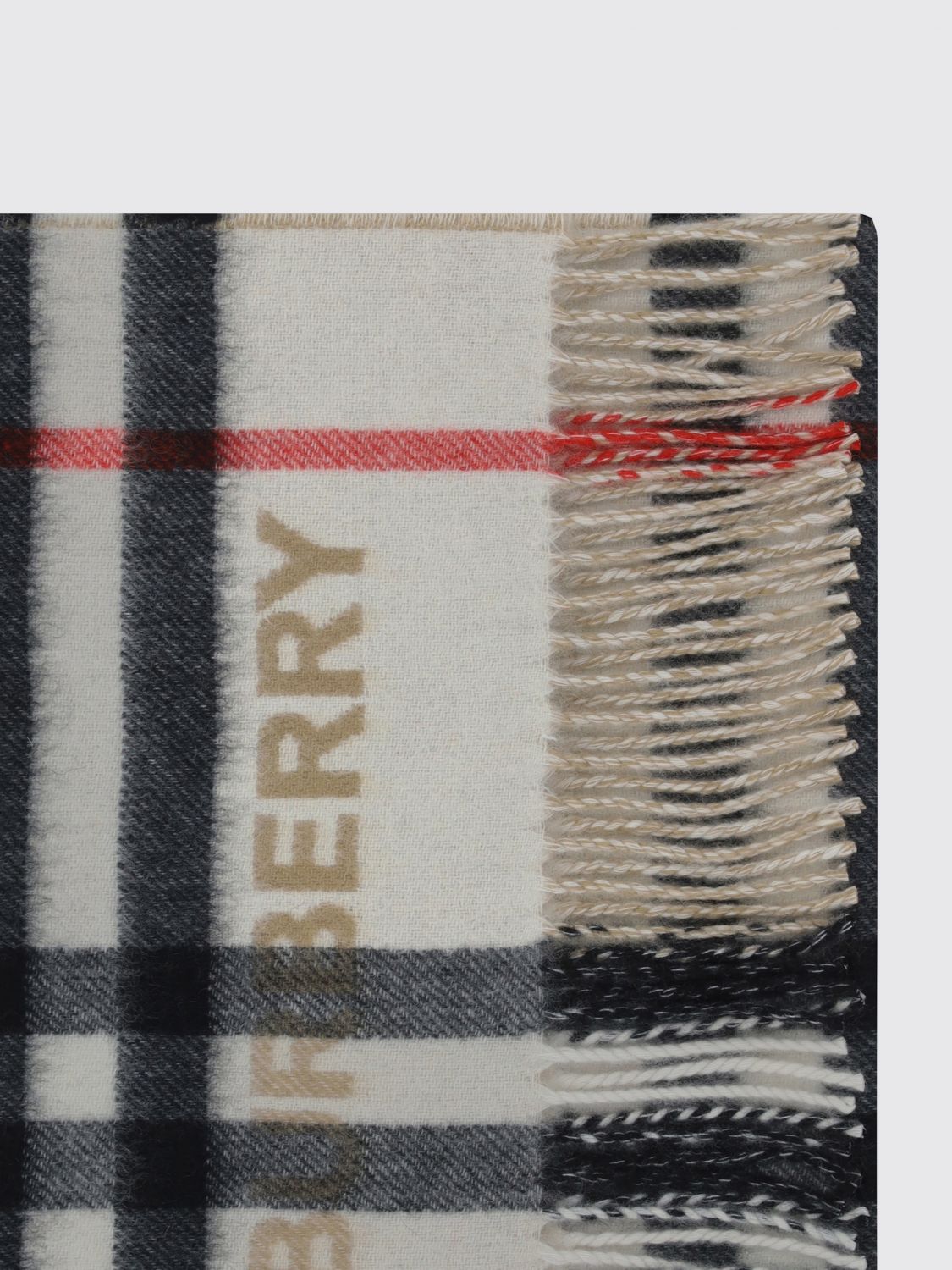 Burberry Scarf Woman Beige