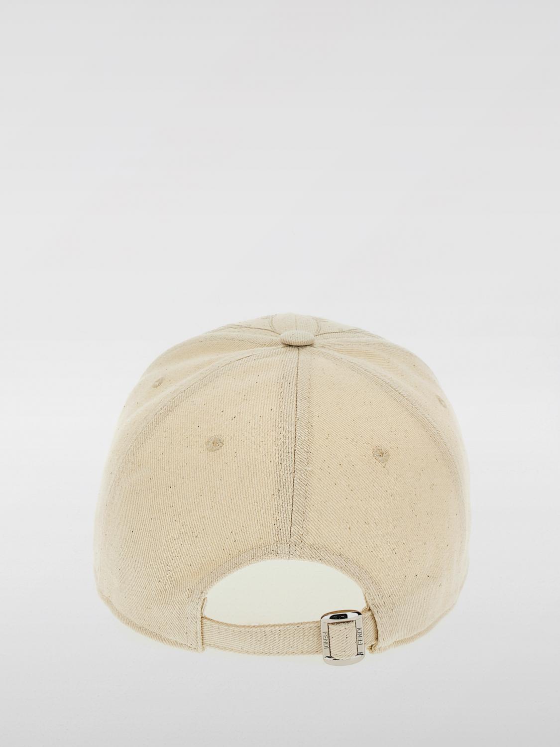 Fendi Hat Men White