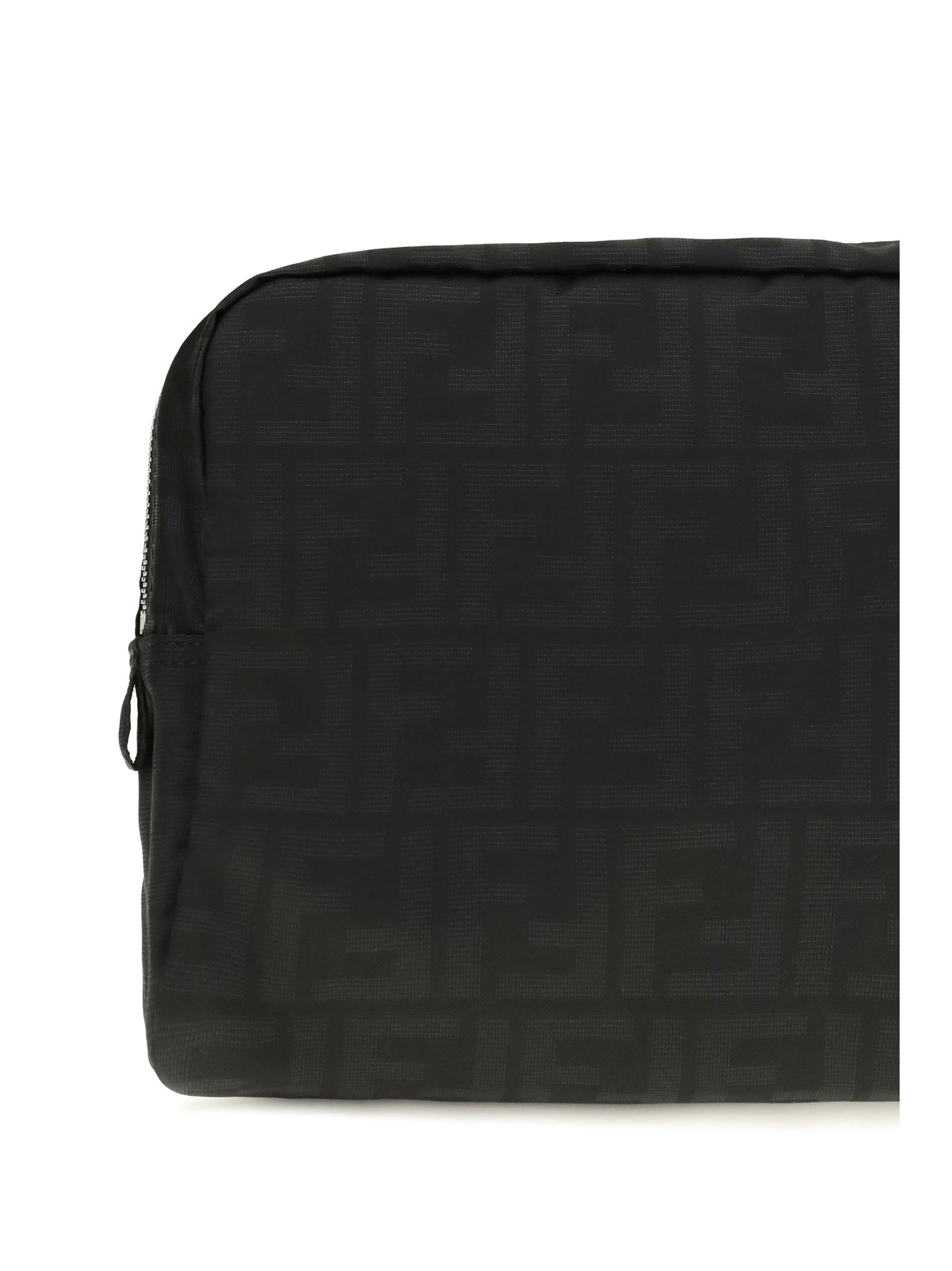 Fendi Medium Superlight FF Zucca fabric Beauty Case - Black