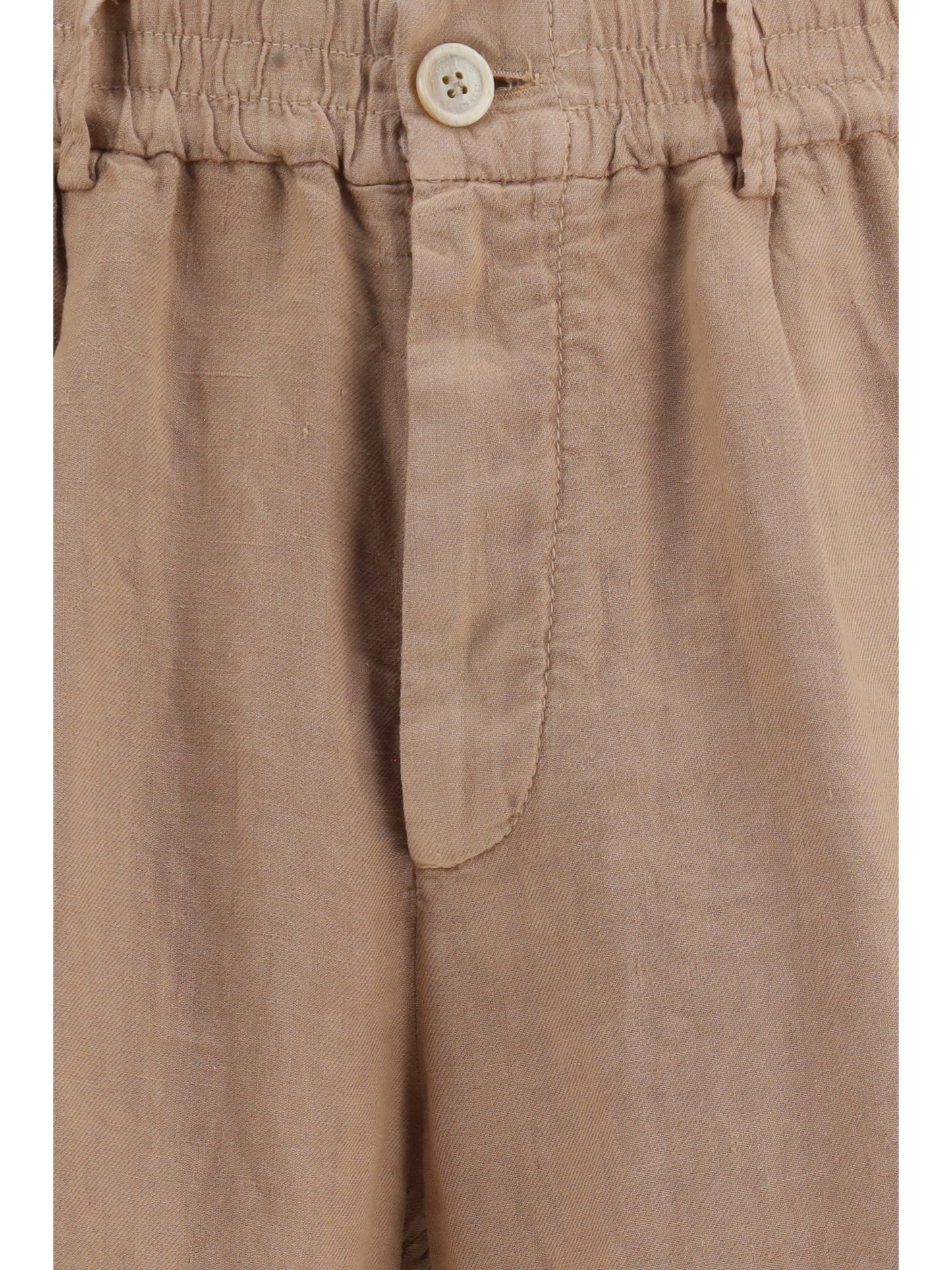 BRUNELLO CUCINELLI Lightweight délavé linen Shorts