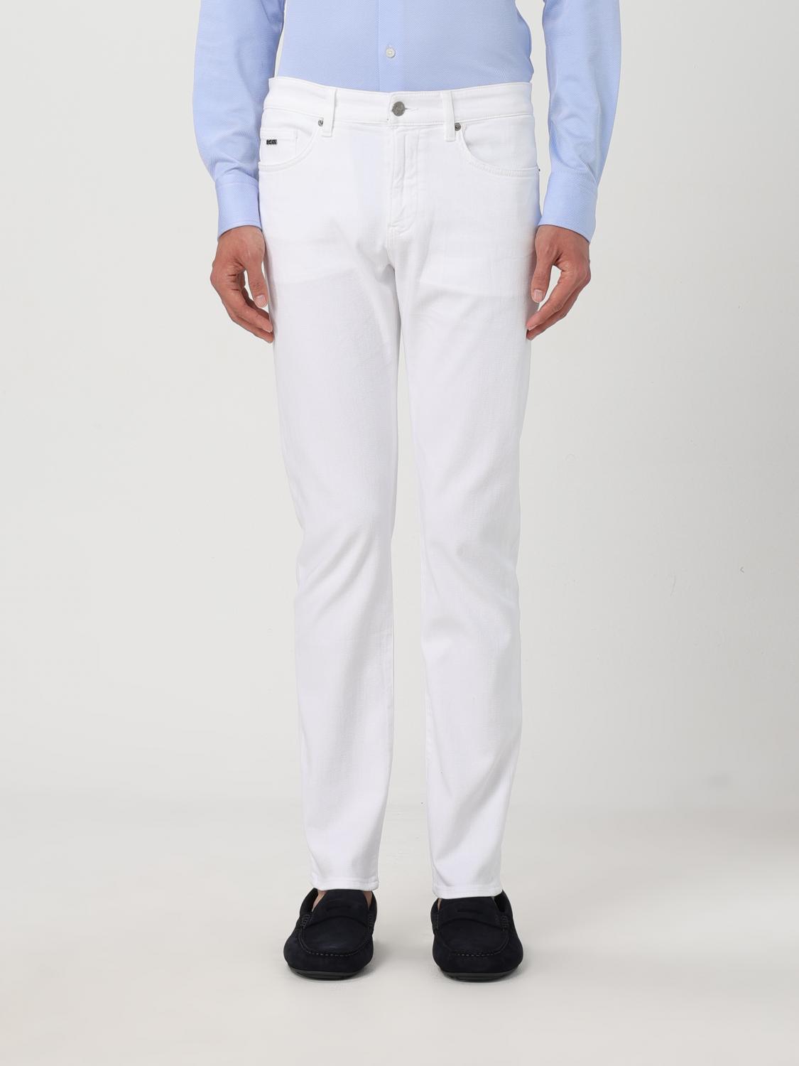 Boss Pants Men White