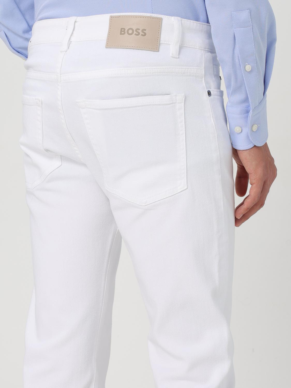 Boss Pants Men White