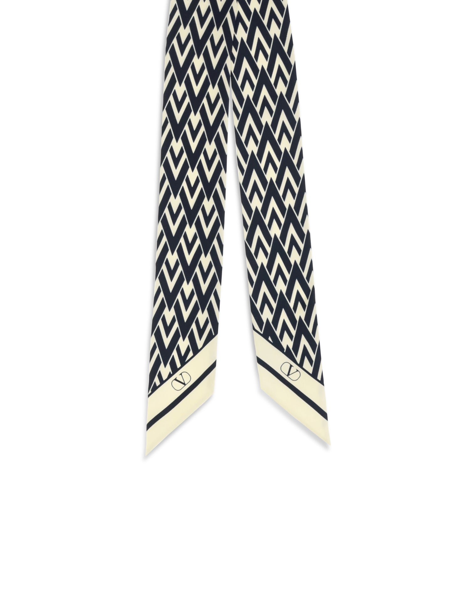 VALENTINO GARAVANI Twill Tout La V Scarf
