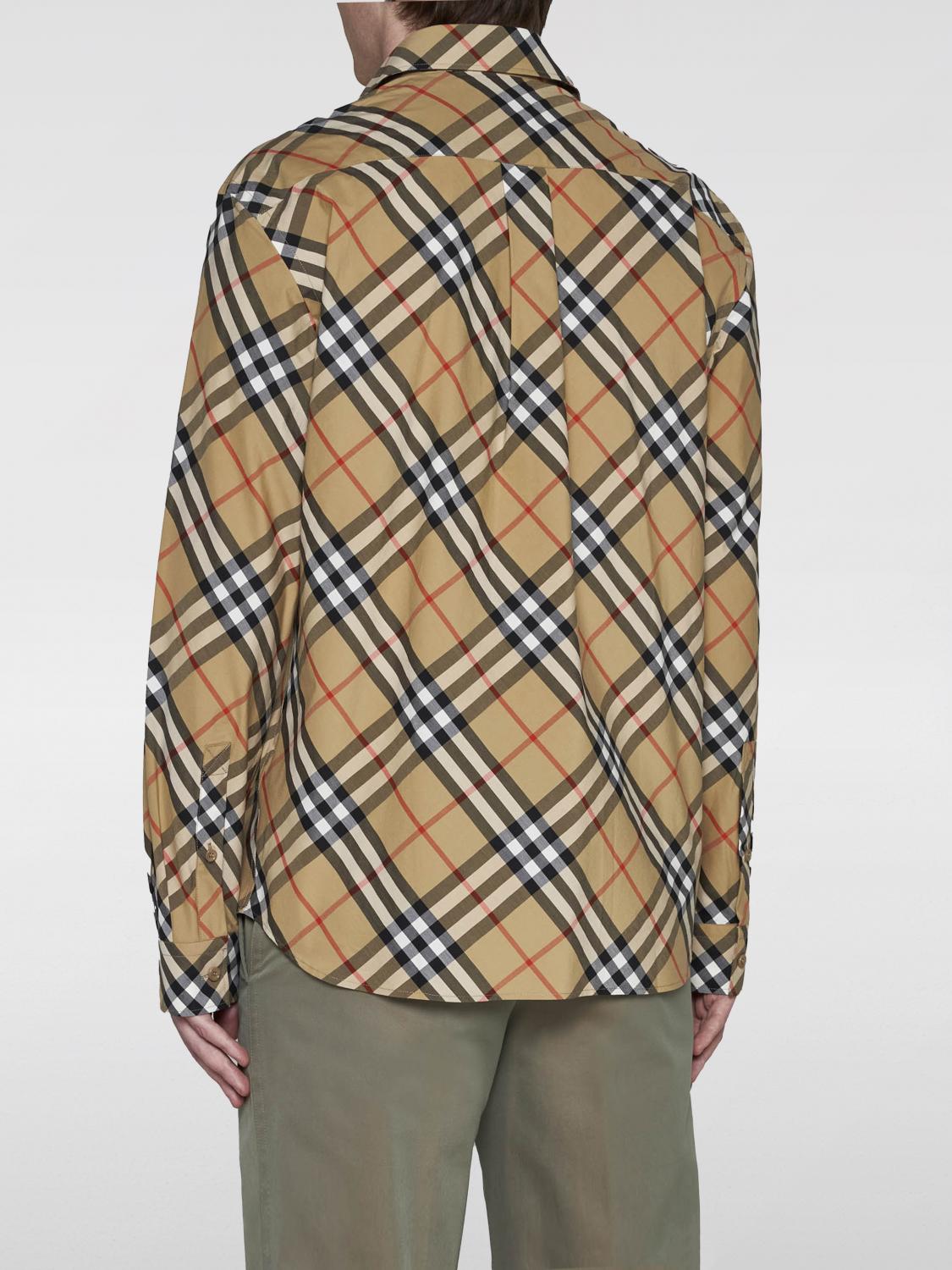 Burberry Shirt Men Beige
