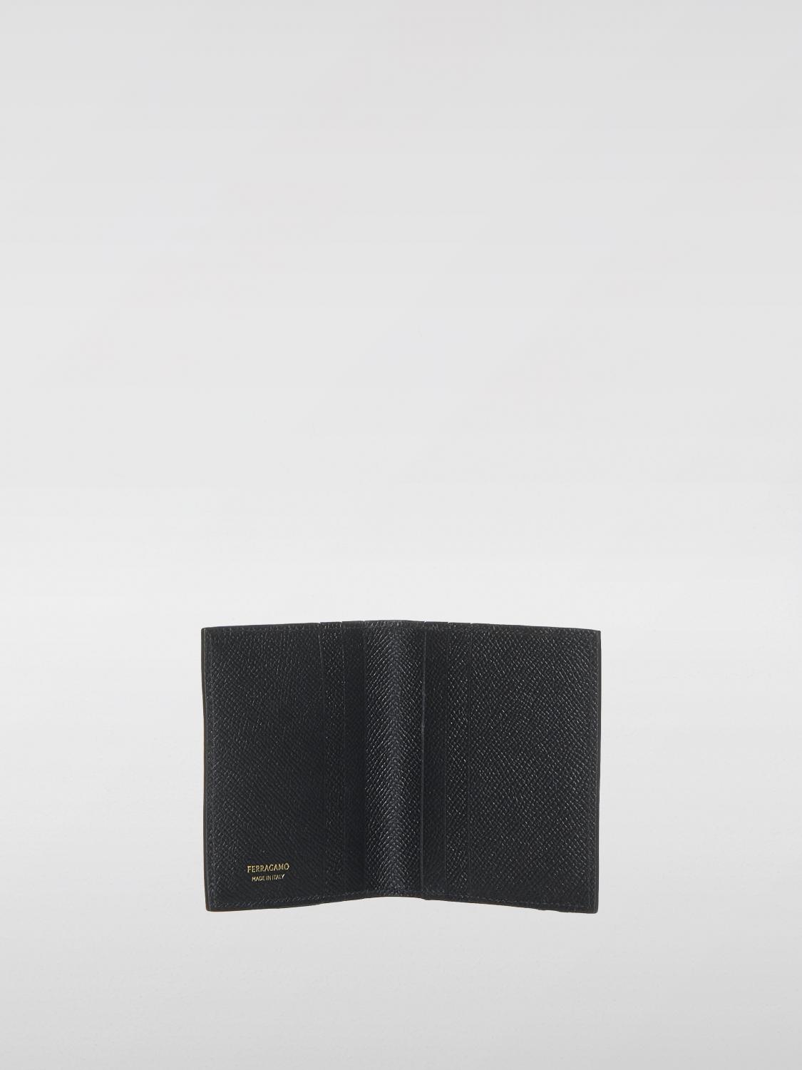 Ferragamo Wallet Men Black