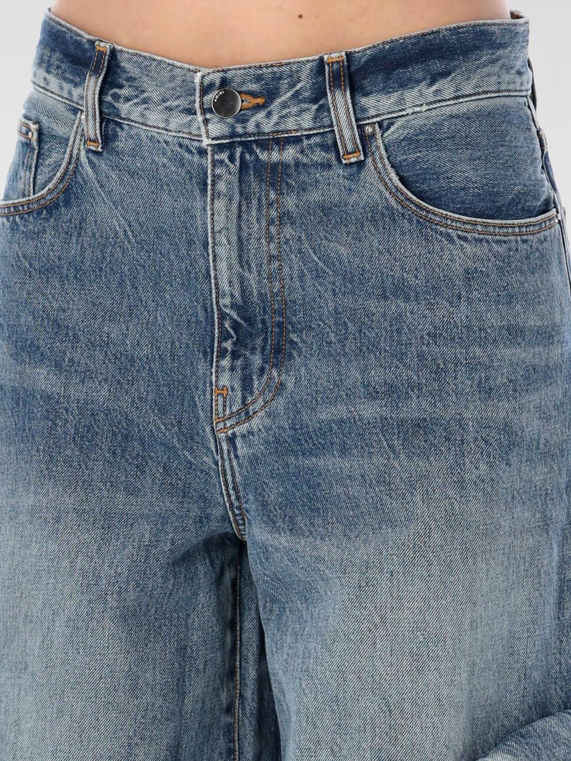 Amiri Jeans Woman Indigo