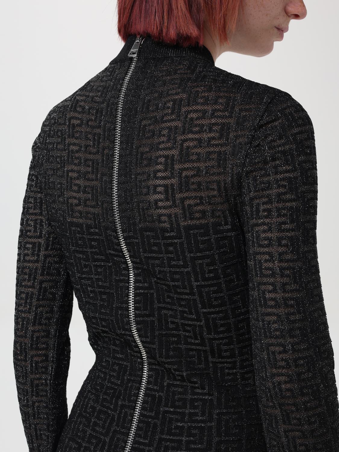 Balmain Dress Woman Black