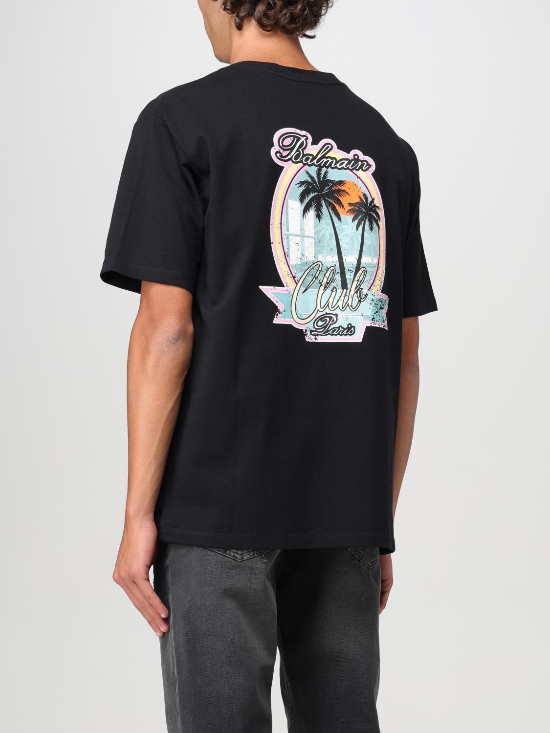 Balmain T Shirt Men Multicolor
