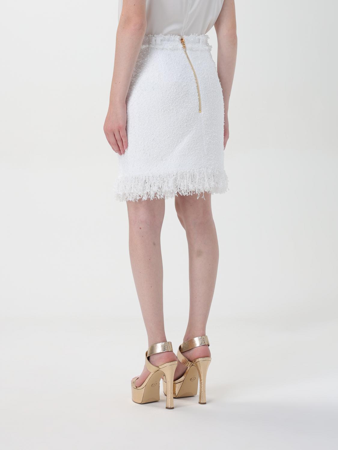 Balmain Skirt Woman White