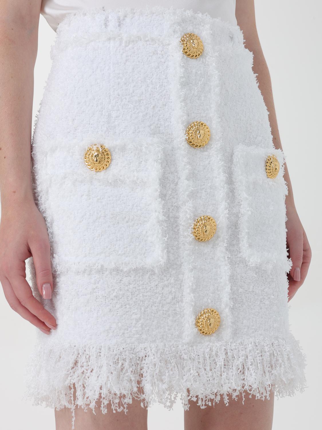 Balmain Skirt Woman White