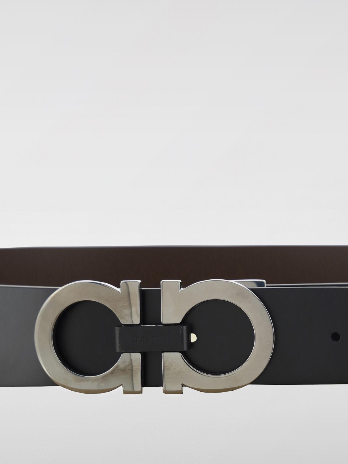 Ferragamo Belt Men Dark