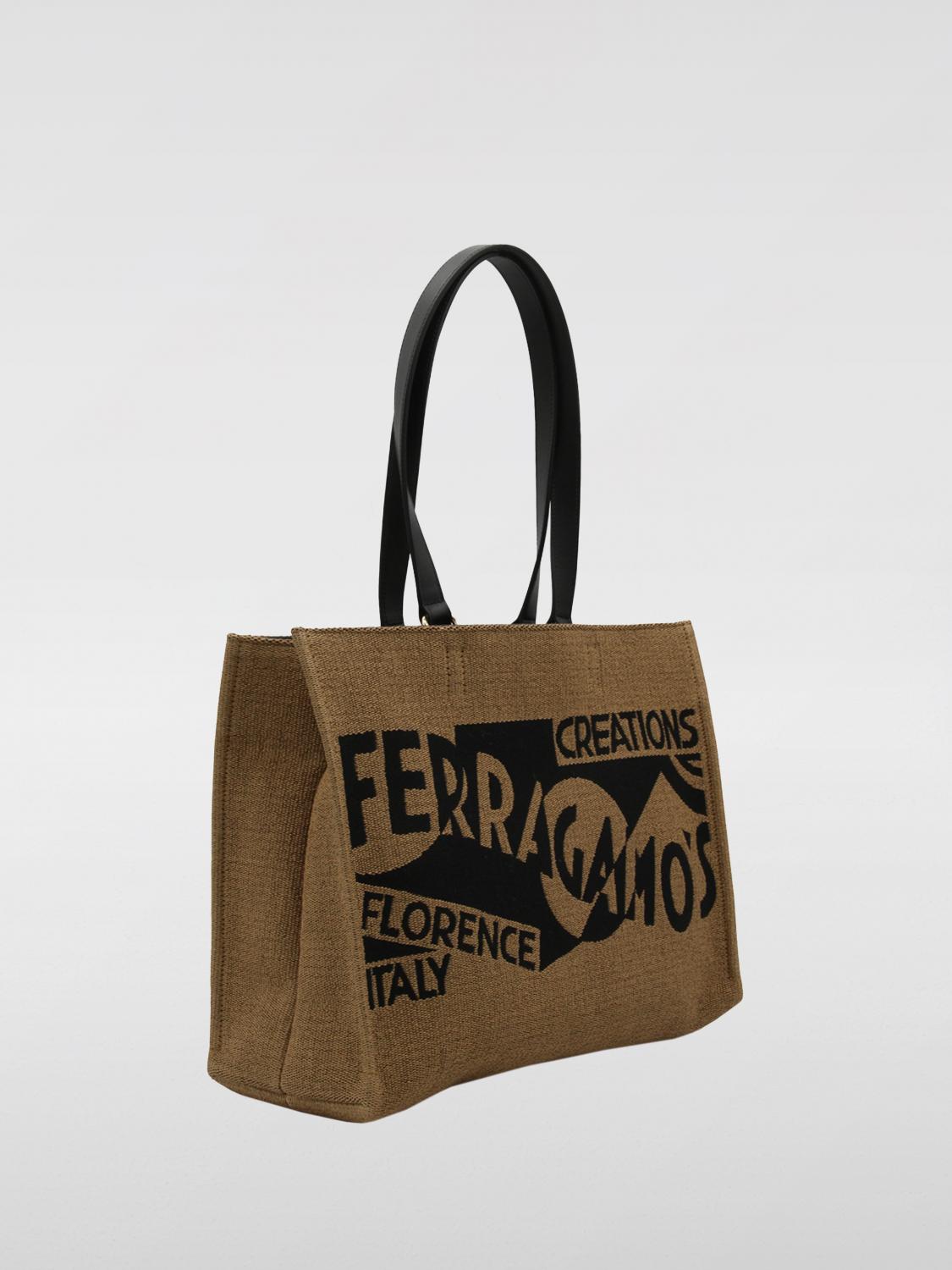 Ferragamo Tote Bags Woman Honey