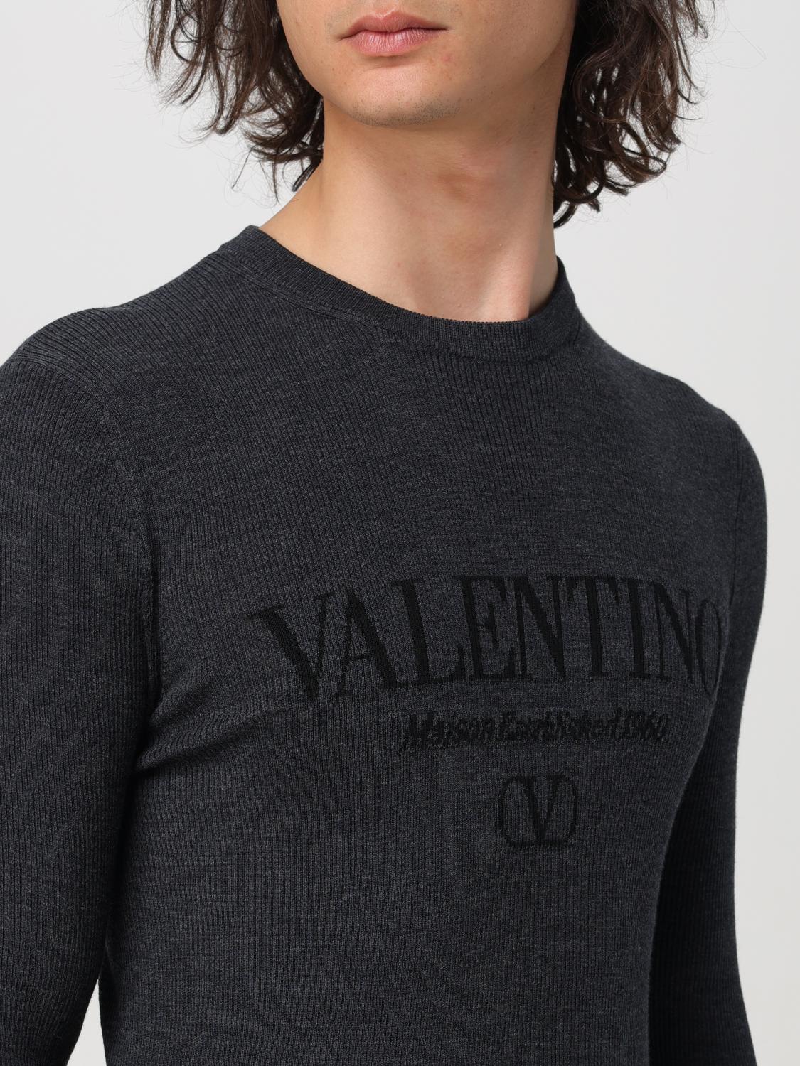 Valentino Sweater Men Grey