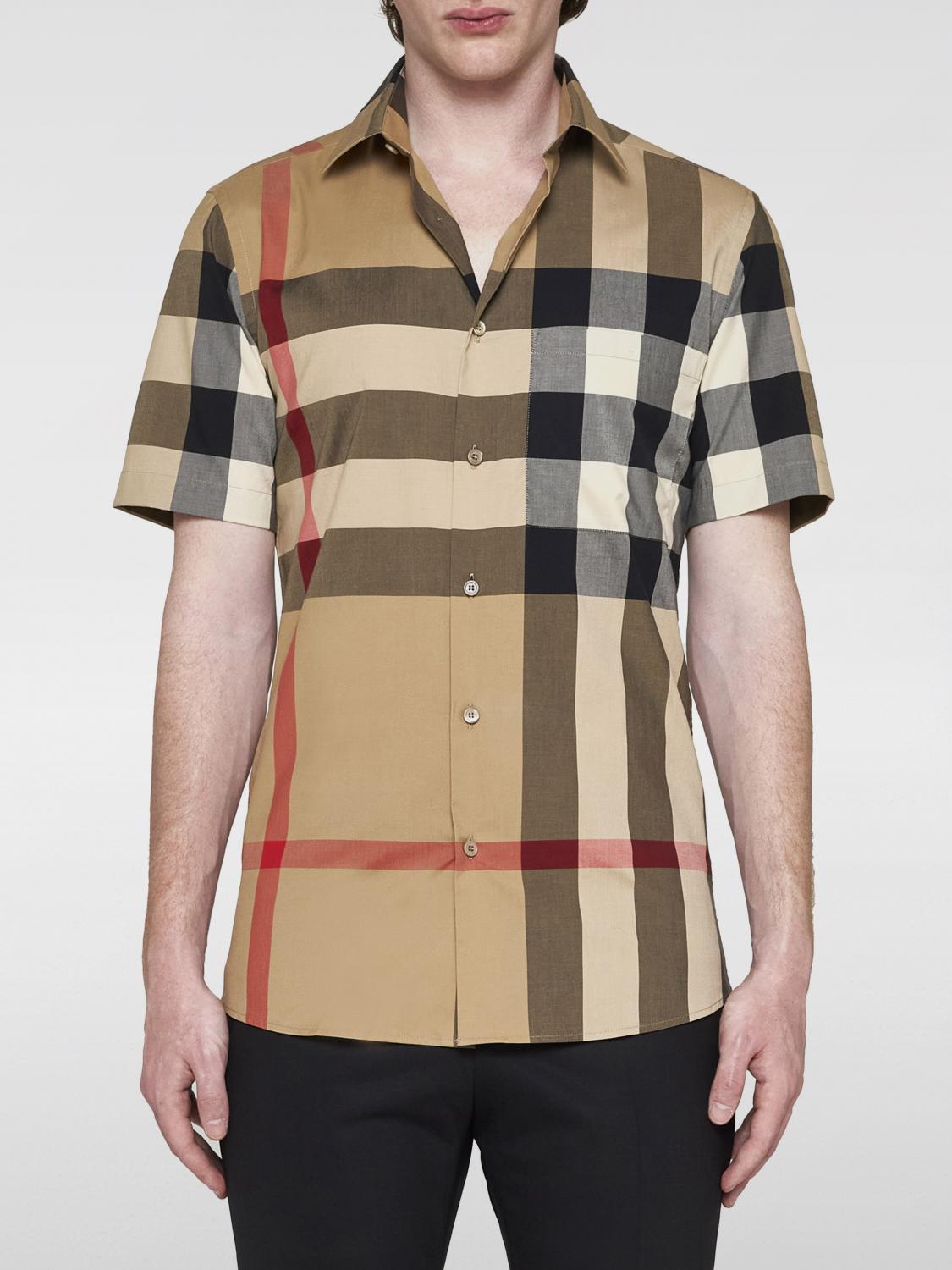 Burberry Shirt Men Beige